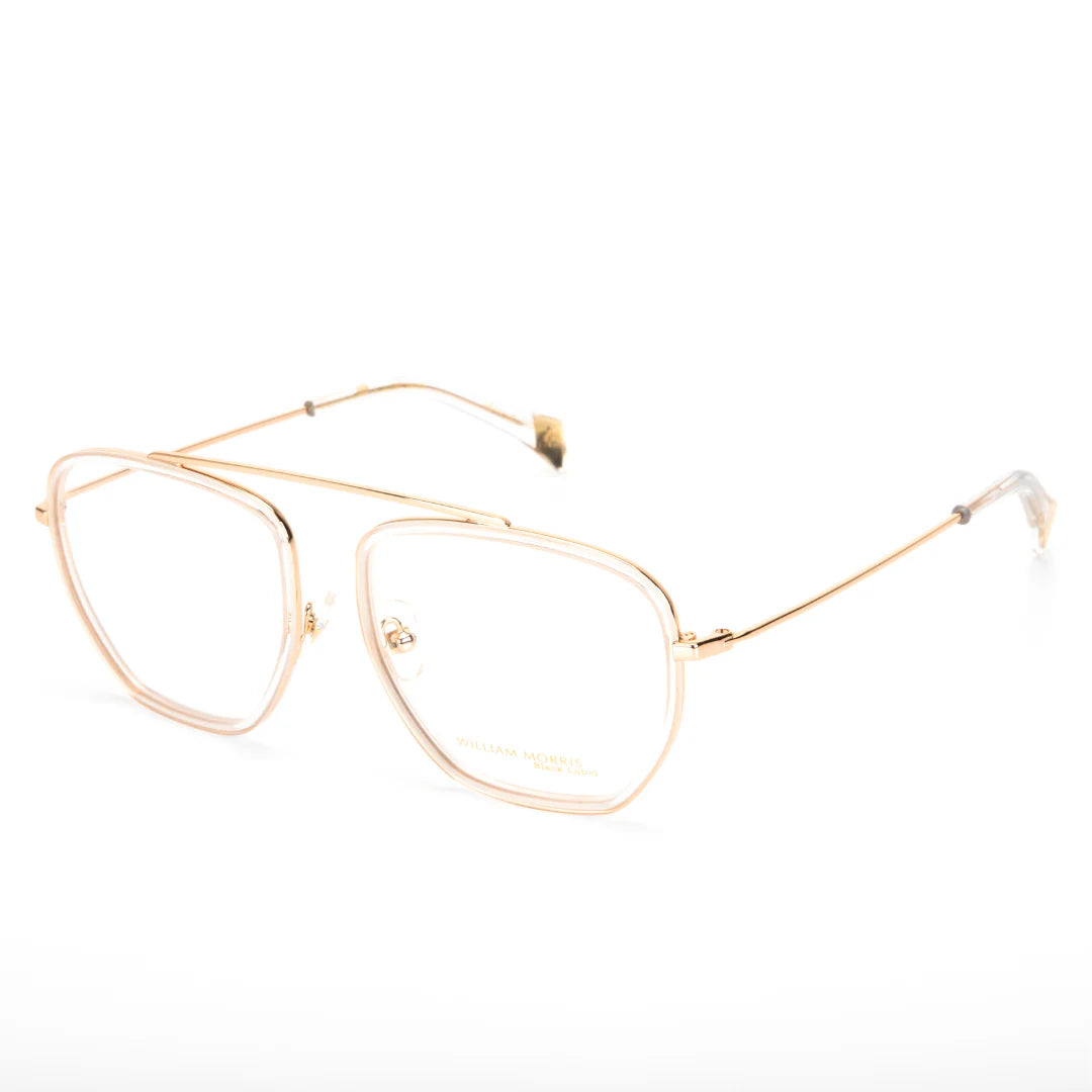 Gold Full Rim Rectangle Eyeglasses BLJAMES