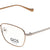 Gold Full Rim Round Eyeglasses GI LP100020