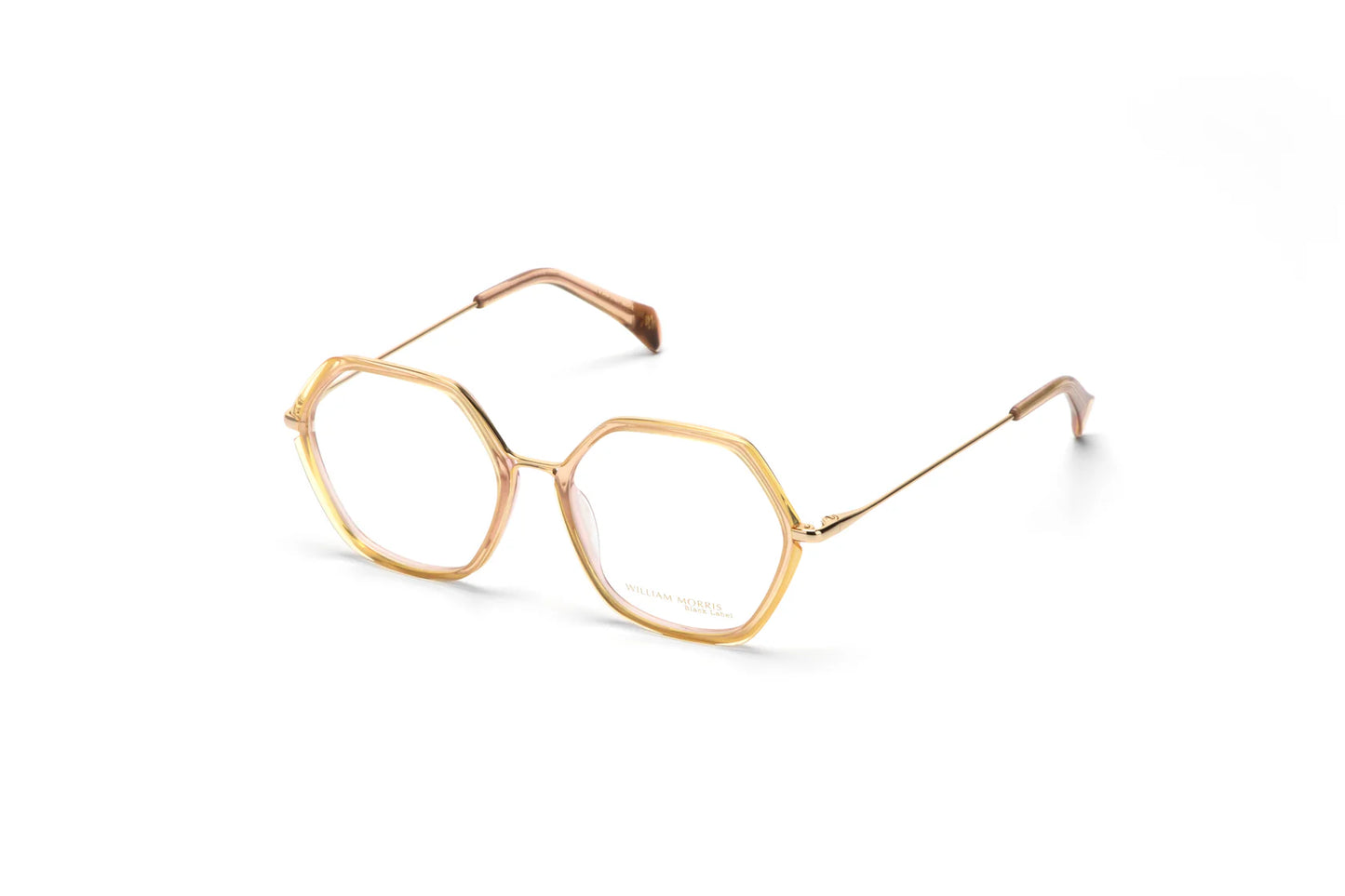 Gold Full Rim Square Eyeglasses NAOMI