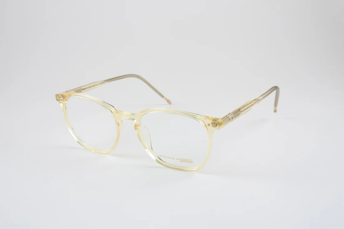 Gold Transparent Full Rim Oval Eyeglasses WM50065