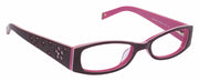 Transparent Full Rim Oval LL103 Eyeglasses