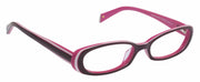 Stylish Transparent Full Rim Oval LL111 Eyeglasses
