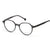 Gray Full Frame Oval Eyeglasses CSNY30075