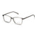 Gray Full Frame Rectangle Eyeglasses CSNY30078