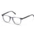 Gray Full Frame Rectangle Eyeglasses CSNY30085
