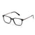 Gray Full Frame Rectangle Eyeglasses CSNY30090