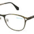 Gray Full Rim Oval Eyeglasses A1180
