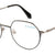 Gray Full Rim Oval Eyeglasses M1214