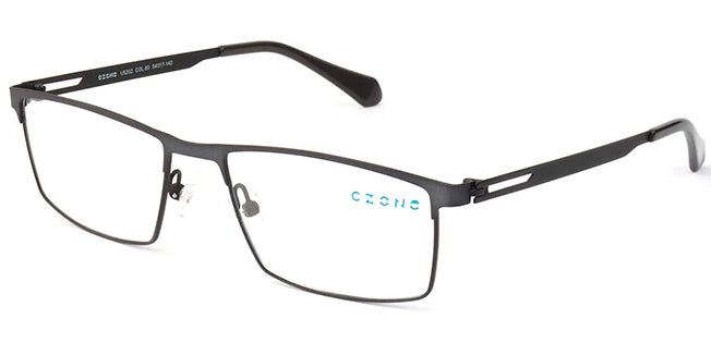 Gray Full Rim Rectangle Eyeglasses U5202