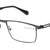 Gray Full Rim Rectangle Eyeglasses U5202