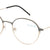 Gray Full Rim Round Eyeglasses X2269