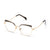 Gray Full Rim Square Eyeglasses JASMINE