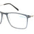 Gray Full Rim Square Eyeglasses W3221