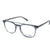 Gray Stylish Transparent Full Rim Round Eyeglasses WM50098