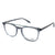 Gray Transparent Full Rim Oval Eyeglasses WM50082