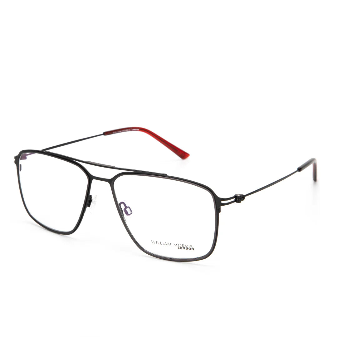 Gray Transparent Full Rim Rectangle Eyeglasses WM50155