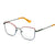 Green Full Frame Rectangle Eyeglasses CSNY30110