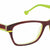 Green Full Rim Cat Eye Eyeglasses LL142