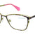 Green Full Rim Cat Eye Eyeglasses U2228
