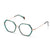 Green Full Rim Square Eyeglasses NAOMI