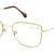 Green Full Rim Square Eyeglasses X2273