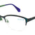Green Semi-Rimless Oval Eyeglasses A1177