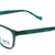 Green Semi Rimless Square Eyeglasses GI RF500061