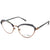 Green Transparent Full Rim Oval Eyeglasses WM50123