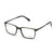 Green Transparent Full Rim Rectangle Eyeglasses WM50235