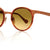 Honey Full Rim Round Sunglasses Oscar C2 Chestnut KRS037