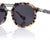 Leopard Full Rim Round Sunglasses AUGUST KRS021