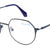 Navy Blue Full Rim Oval Eyeglasses M1214