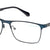 Navy Blue Full Rim Rectangle Eyeglasses X5214