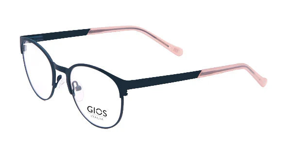Navy Blue Full Rim Round Eyeglasses GI LP100049
