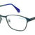 Navy Blue Full Rim Square Eyeglasses E1191