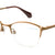 Olive Semi-Rimless Square Eyeglasses J2289