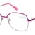 Pink Full Rim Oval Eyeglasses Q2235