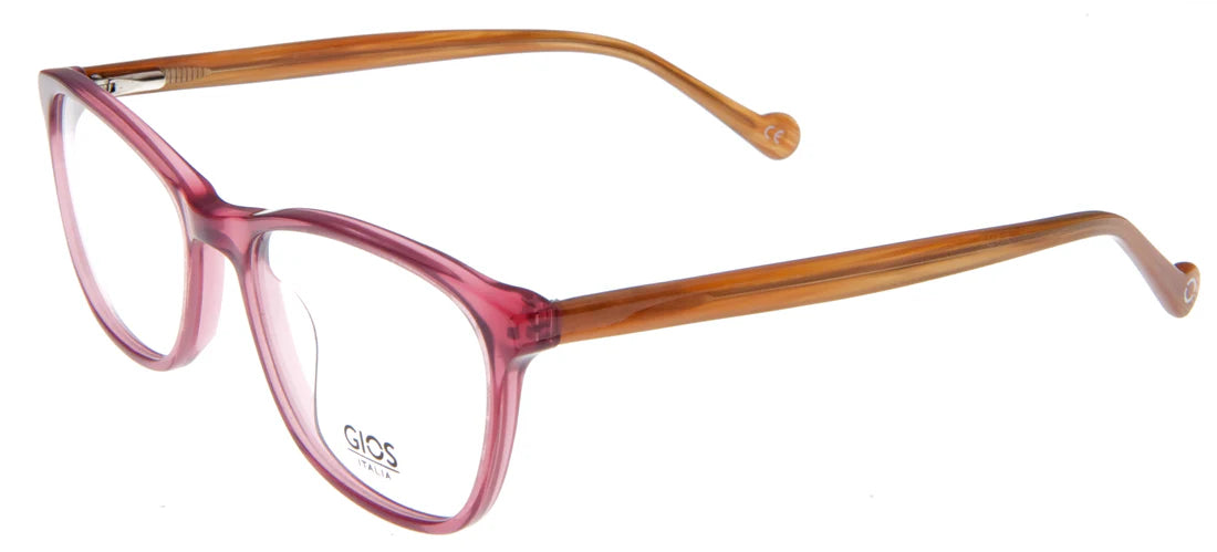 Pink Full Rim Square Eyeglasses GI RF500067