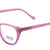 Pink Full Rim Square Eyeglasses GI RF500076