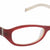 Pink Transparent Full Rim Cat Eye Eyeglasses LL101
