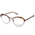 Pink Transparent Full Rim Oval Eyeglasses WM50123