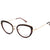 Plum Transparent Full Frame Oval Eyeglasses WM50150