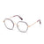 Purple Full Frame Rectangle Eyeglasses CSNY30099