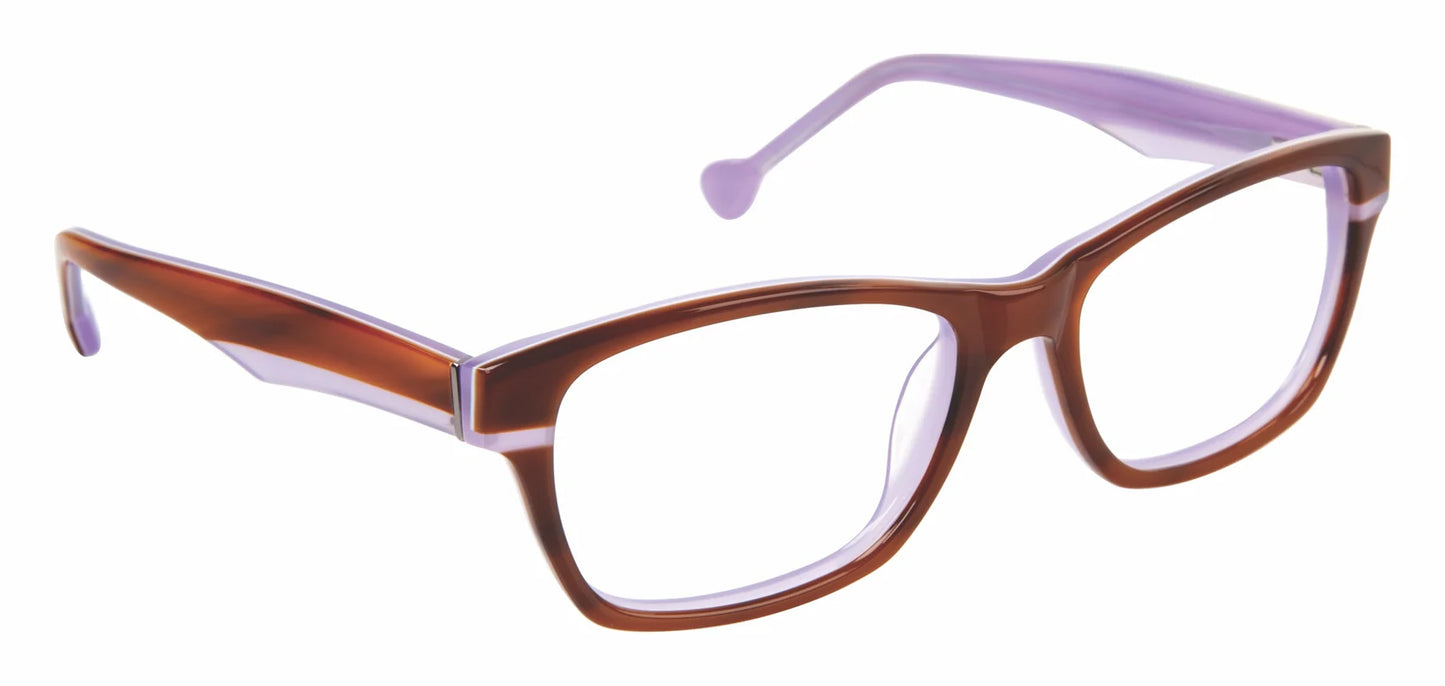 Purple Full Rim Cat Eye Eyeglasses LL142