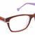 Purple Full Rim Cat Eye Eyeglasses LL142