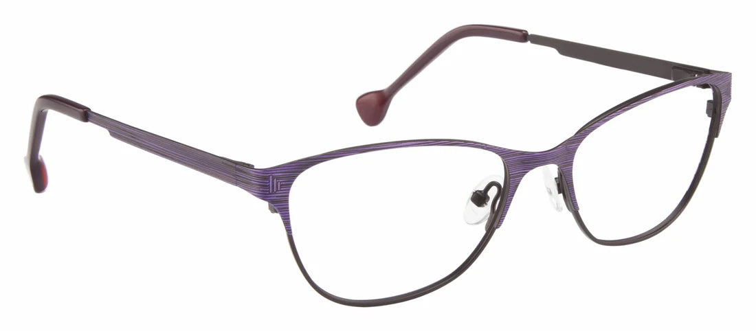 Purple Full Rim Cat Eye Eyeglasses LL158