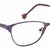Purple Full Rim Cat Eye Eyeglasses LL158