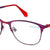 Purple Full Rim Oval Eyeglasses U1204