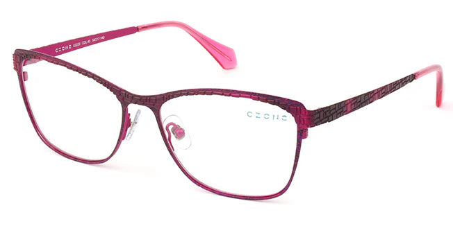 Purple Full Rim Oval Eyeglasses U2223