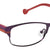 Purple Full Rim Rectangle Eyeglasses LL149